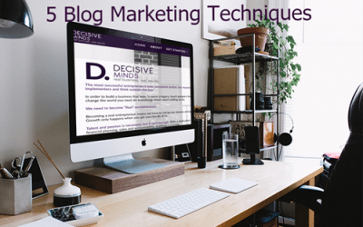 5 Blog Marketing Techniques