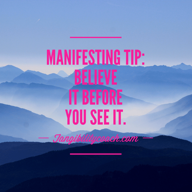 manifest anything you want